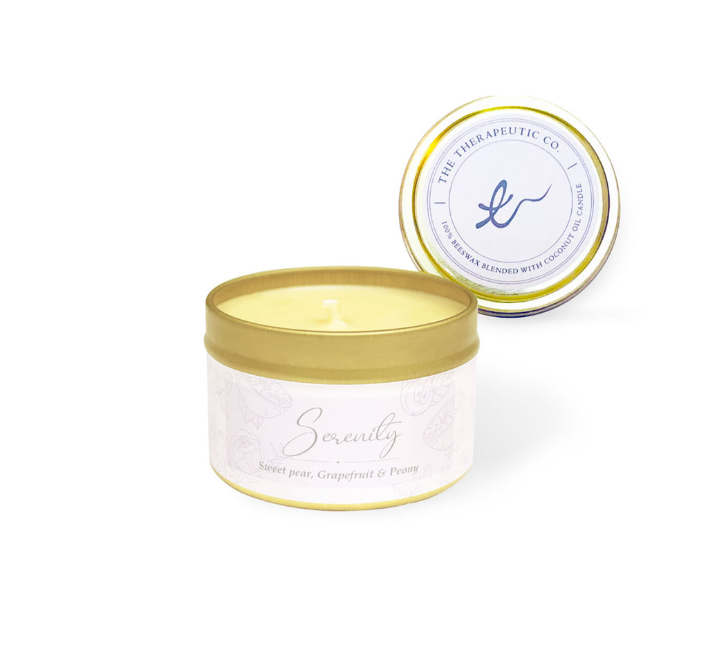 Floral scented beeswax candle. A fragrant floral creation infused with sweet pear and crisp grapefruit enriched with peony, geranium and rose. The sophistication of vanilla, musk and tonka bean complete this scent. 