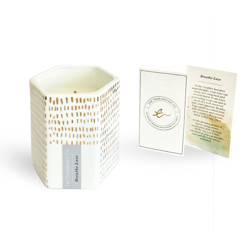 Jovie Jar aromatherapy beeswax candles - breathe ease is soothing for the nose. Highly recommended for people with nose allergies and would like to own a candle.